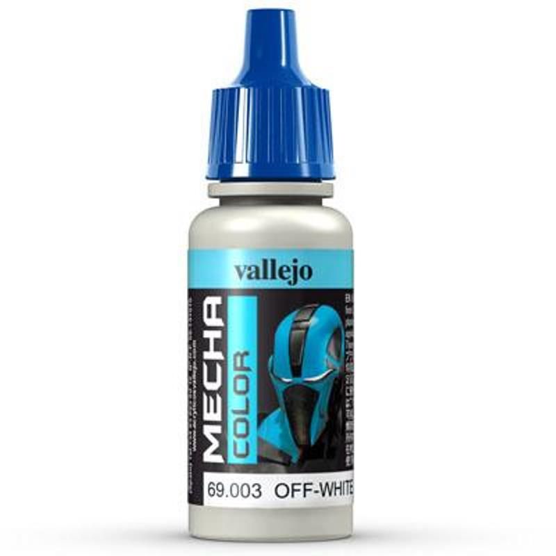 Vallejo Mecha Colour - Offwhite 17ml Acrylic Paint (AV69003) - Good Games