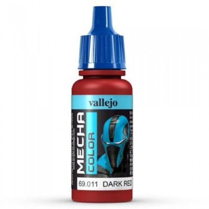 Vallejo Mecha Colour - Dark Red 17ml Acrylic Paint (AV69011) - Good Games