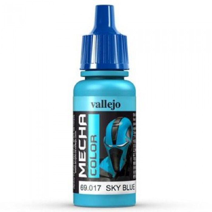 Vallejo Mecha Colour - Sky Blue 17ml Acrylic Paint (AV69017) - Good Games