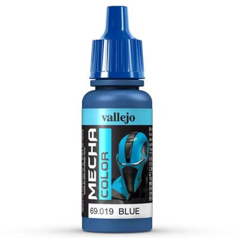 Vallejo Mecha Colour - Blue 17ml Acrylic Paint (AV69019) - Good Games