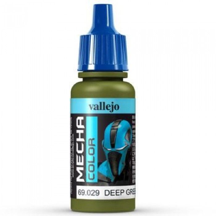 Vallejo Mecha Colour - Deep Green 17ml Acrylic Paint (AV69029) - Good Games