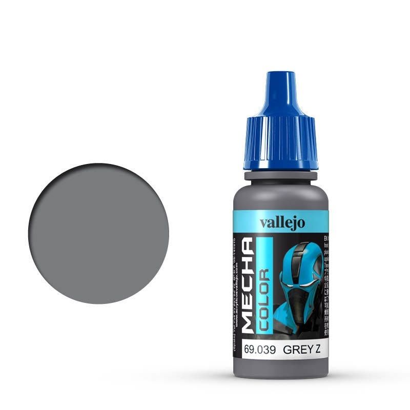 Vallejo Mecha Colour - Grey Z 17ml Acrylic Paint (AV69039) - Good Games