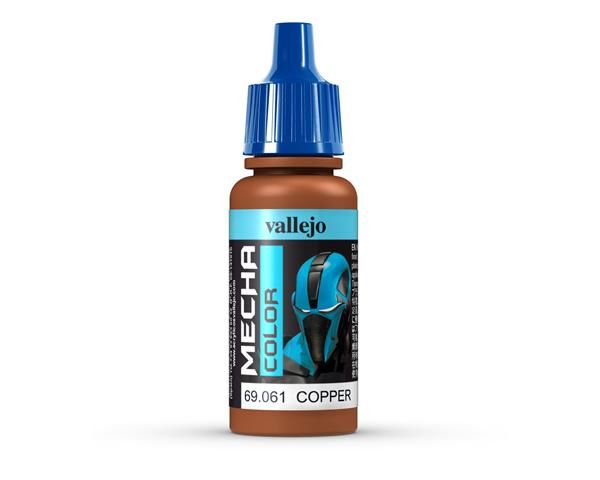 Vallejo Mecha Colour - Copper 17ml Acrylic Paint (AV69061) - Good Games