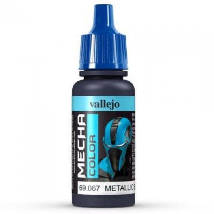 Vallejo Mecha Colour - Metallic Blue 17ml Acrylic Paint (AV69067) - Good Games