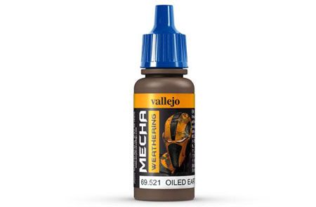 Vallejo Mecha Colour - Oiled Earth Wash 17ml Acrylic Paint (AV69521) - Good Games