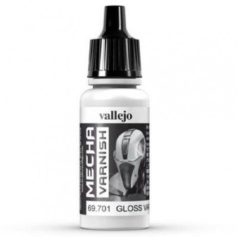 Vallejo Mecha Colour - Gloss Varnish 17ml Acrylic Paint (AV69701) - Good Games