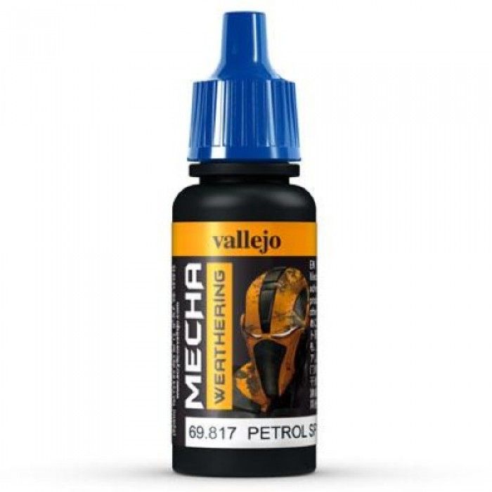 Vallejo Mecha Colour - Petrol Spills (Gloss) 17ml Acrylic Paint (AV69817) - Good Games