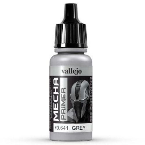 Vallejo Mecha Colour - Grey Primer 17ml Acrylic Paint (AV70641) - Good Games