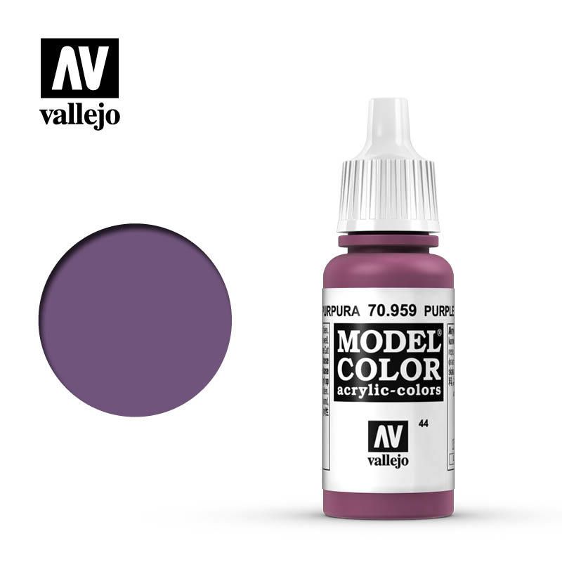 Vallejo Model Colour - Purple 17ml Acrylic Paint (AV70959) - Good Games