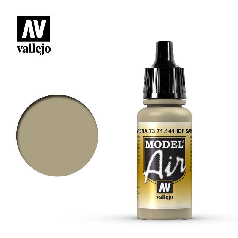 Vallejo Model Air - Idf Sand Gray 73 17ml Acrylic Paint (AV71141) - Good Games