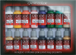 Vallejo Game Colour Introduction 16 Colour Set - Good Games
