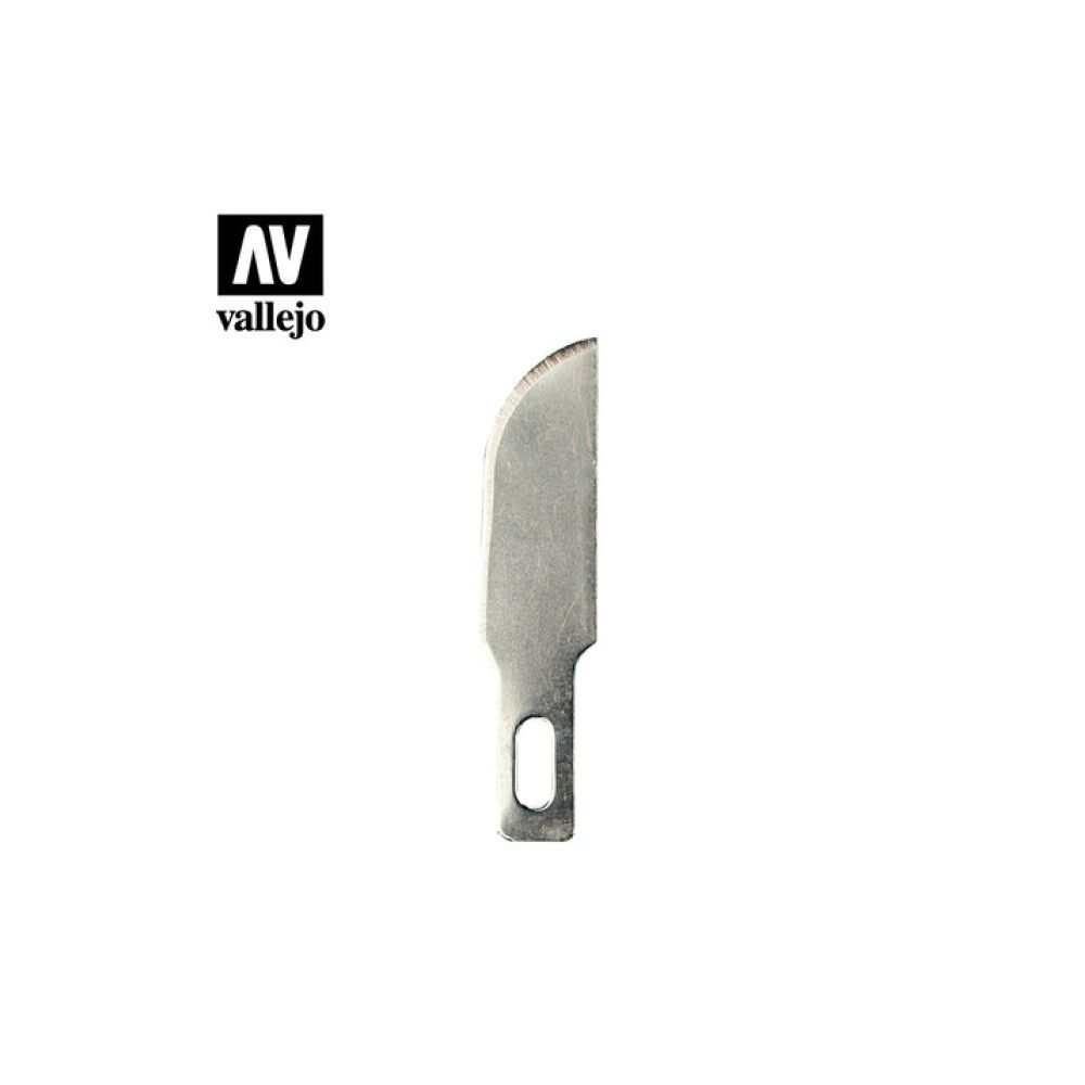 Vallejo Tools #10 General Purpose Curved Blades (5) For No.1 Handle - Good Games