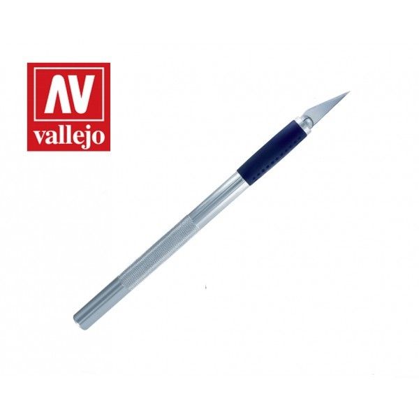 Vallejo Tools Soft Grip Craft Knife No.1 With #11 Blade - Good Games