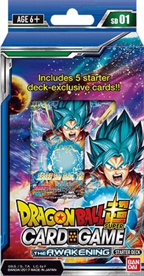 Dragon Ball Super Card Game - Starter Deck The Awakening [DBS-SD01]