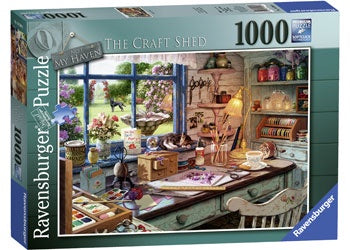 Ravensburger - My Haven No. 1 The Craft Shed 1000 Piece Jigsaw - Good Games