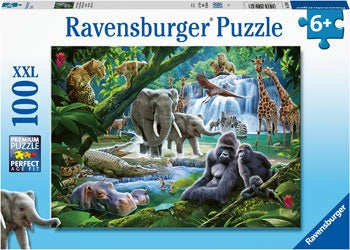 Ravensburger - Jungle Animals 100 Piece Jigsaw - Good Games