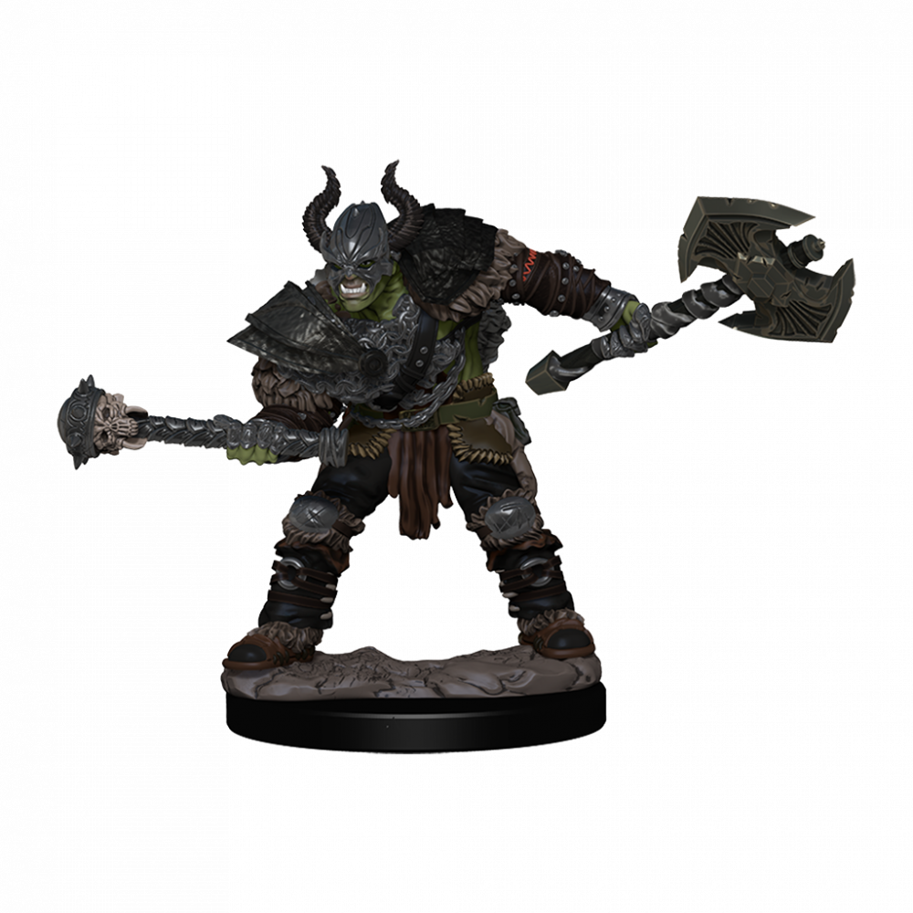 Pathfinder Battles Premium Painted Figure Half-Orc Barbarian Male - Good Games