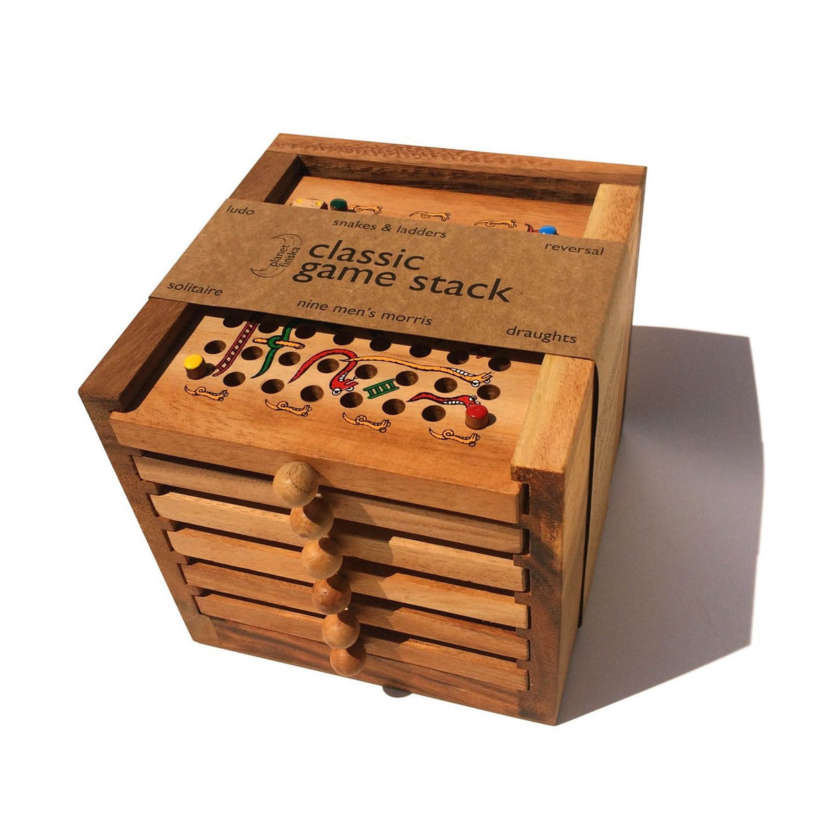 Classic Game Stack 6 Drawers - Good Games
