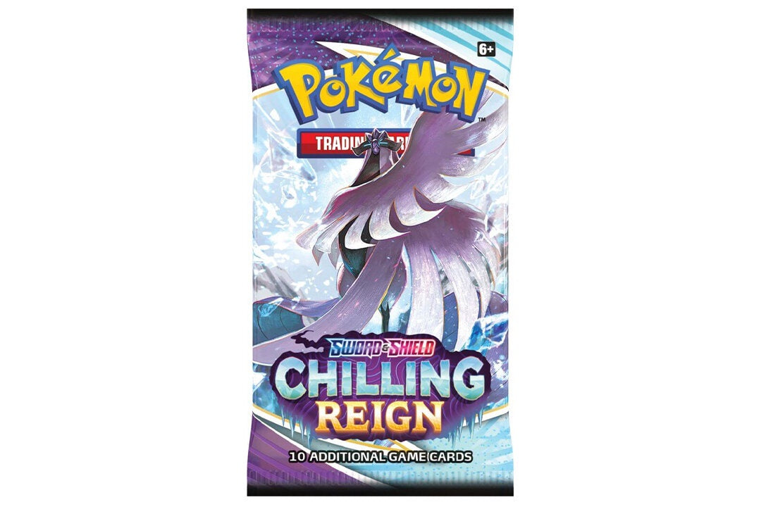 Pokemon TCG - Sword &amp; Shield - Chilling Reign Booster Pack - Good Games