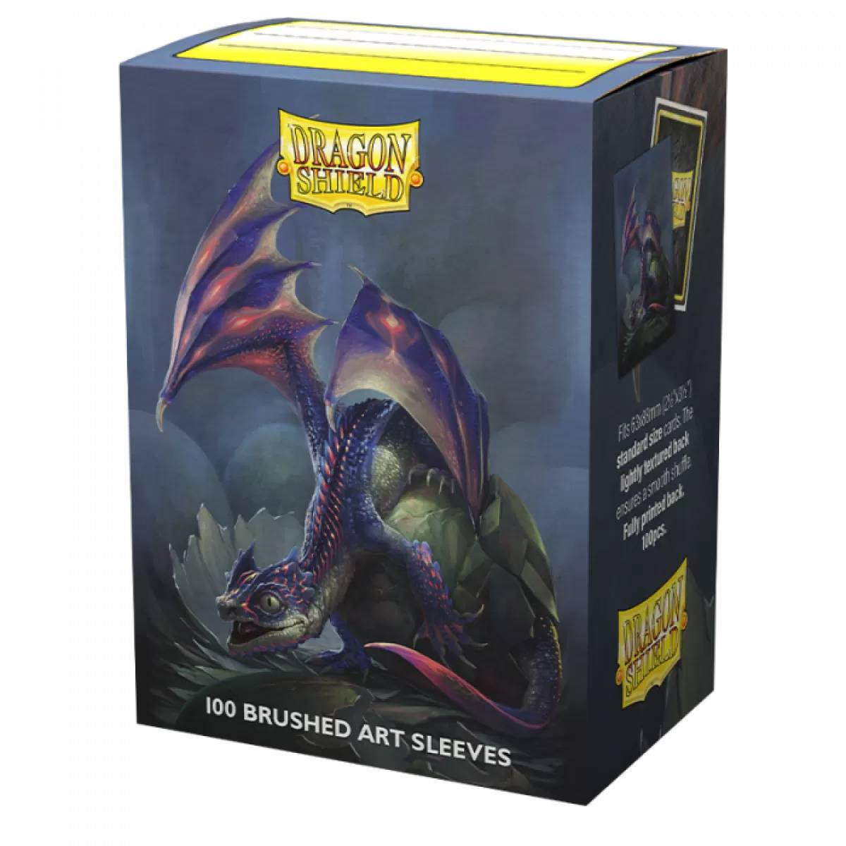 Dragon Shield - Brushed Art Sleeves - Baby Dragon Huey Standard Size (100) - Good Games