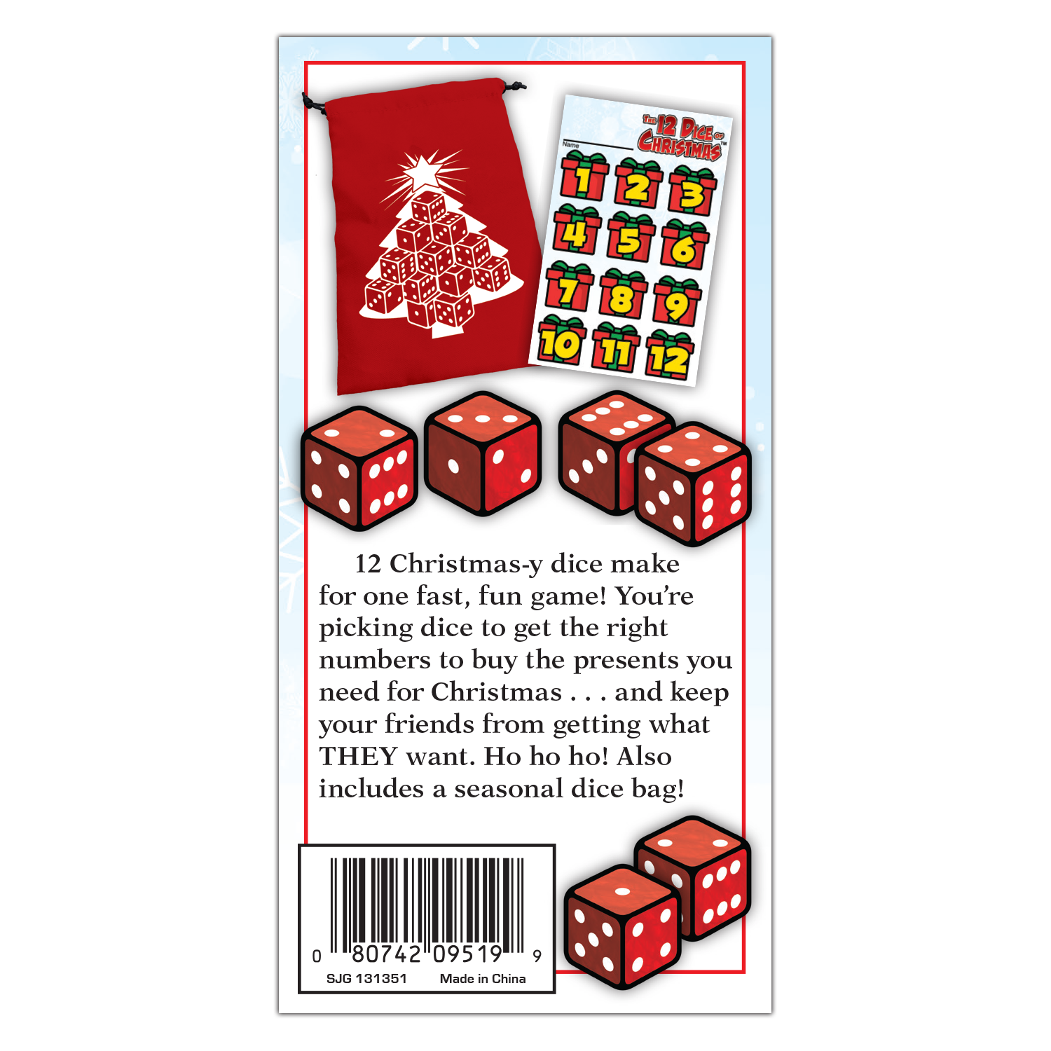 The 12 Dice of Christmas - Good Games