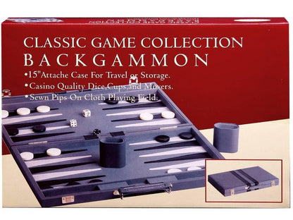 Backgammon 15 Vinyl Stitched - Good Games