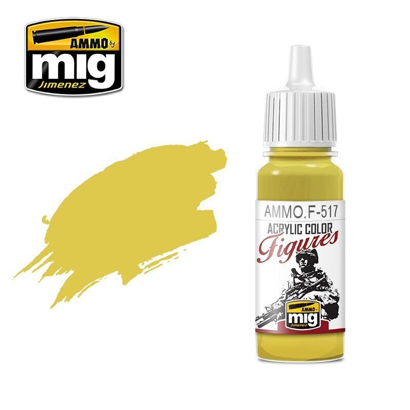 Ammo by MIG Figures Paints Pale Gold Yellow 17ml - Good Games