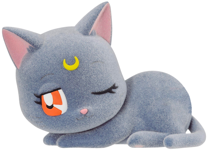 Sailor Moon Fluffy Puffy Luna Plush B