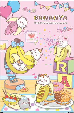 Bananya - Party Poster - Good Games