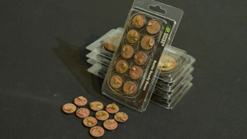 Gamer Grass Bases: Badlands ( round 25mm (x10)) - Good Games