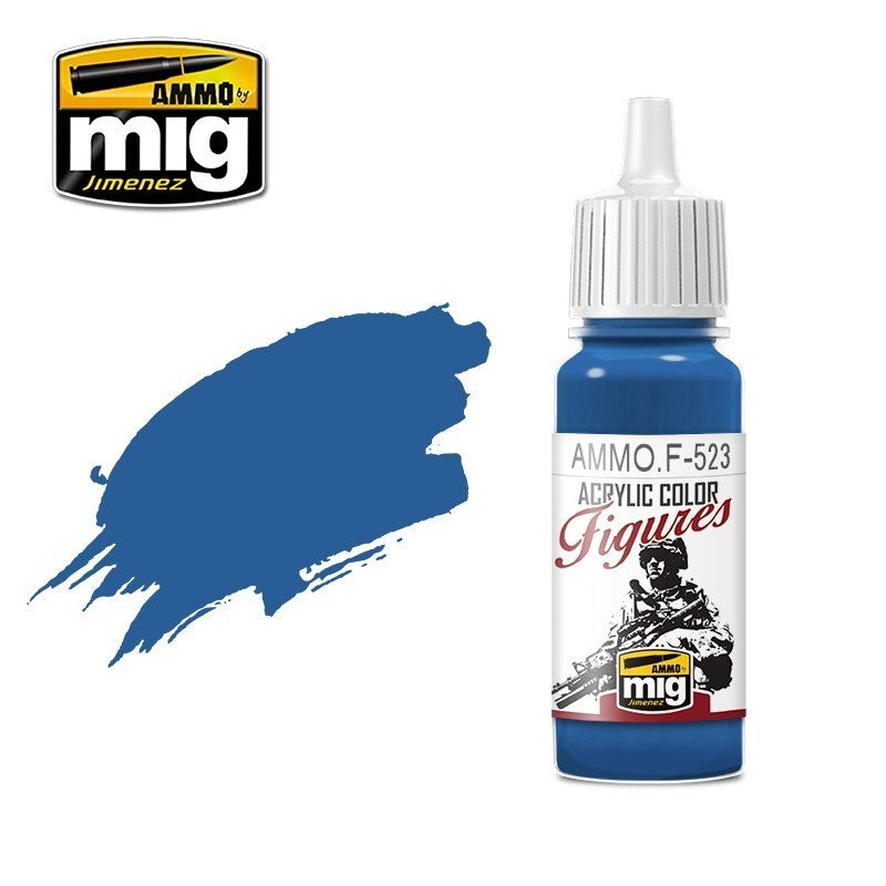 Ammo by MIG Figures Paints Uniform Blue 17ml - Good Games