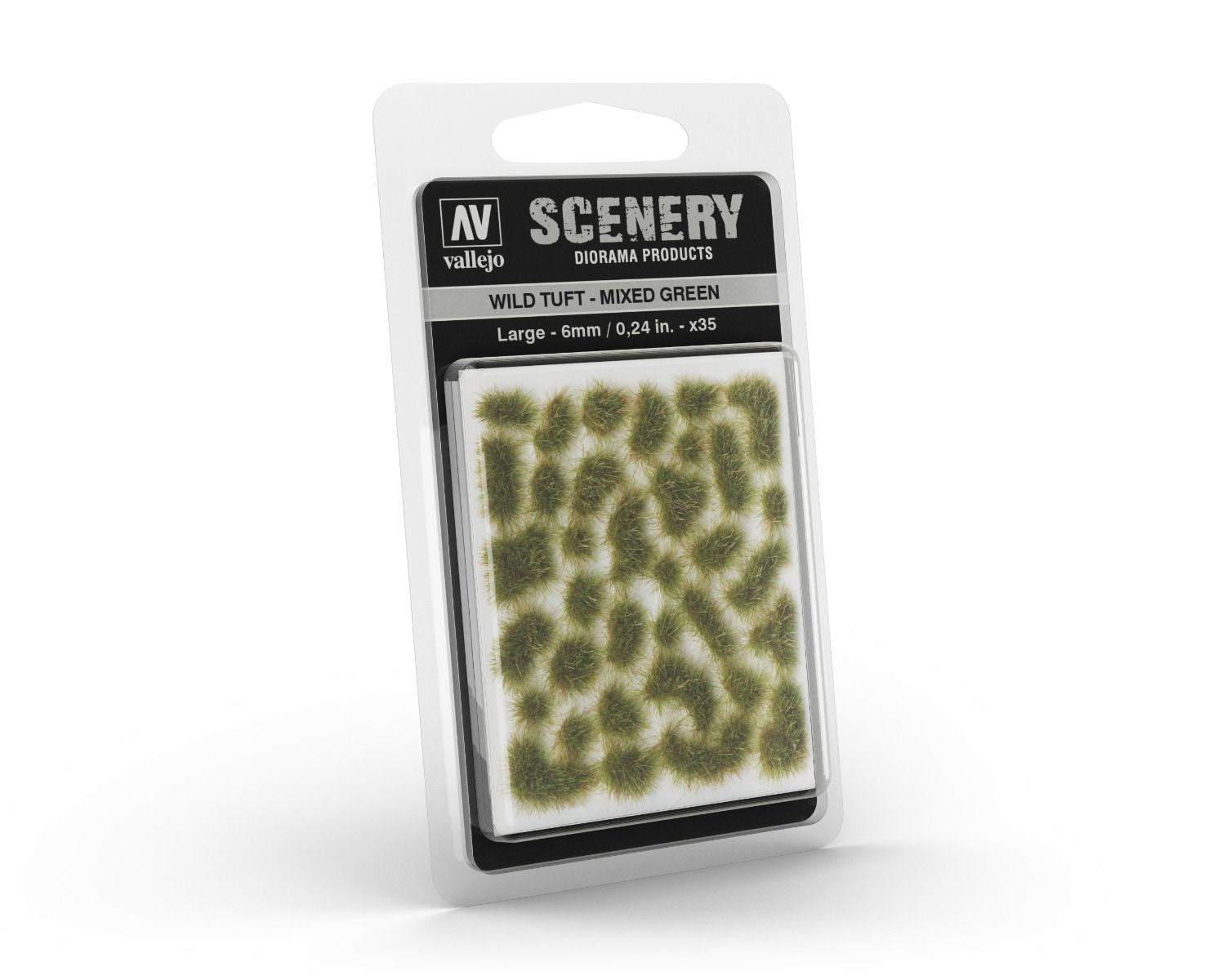 Vallejo Hobby Scenery - Mixed Green Large Wild Tuft - Good Games
