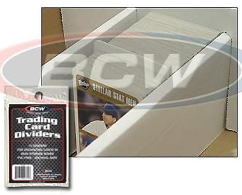 BCW Trading Card Dividers Vertical (10 Dividers Per Pack) - Good Games