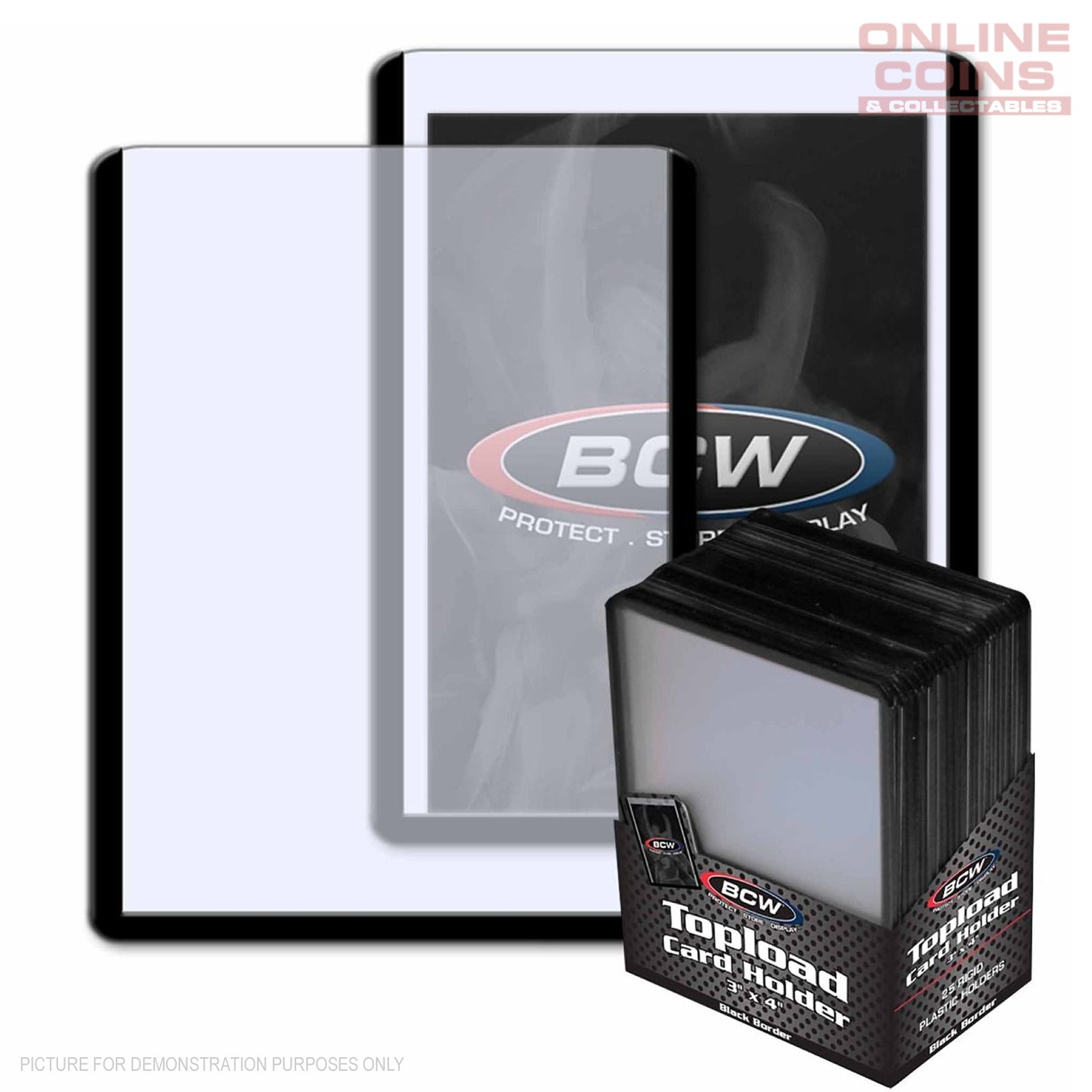 BCW Topload Card Holder Border Premium - Good Games