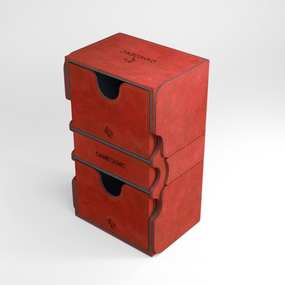 Gamegenic - Stronghold 200+ Convertible Deck Box - Red