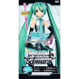 Weiss Schwarz - WS-BT Hatsune Miku Project Diva F Booster Pack Japanese - Good Games