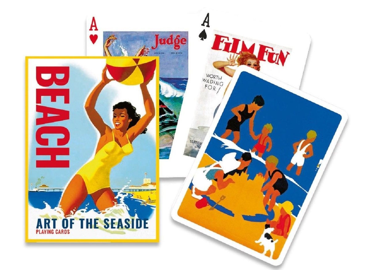 Beach Poker Playing Cards
