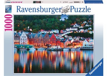 Ravensburger - Bergen Norwegian - 1000 Piece Jigsaw - Good Games