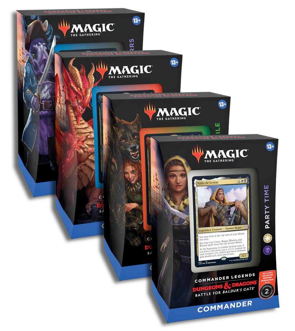 Magic: The Gathering - Commander Legends: Battle for Baldurs Gate Commander Display
