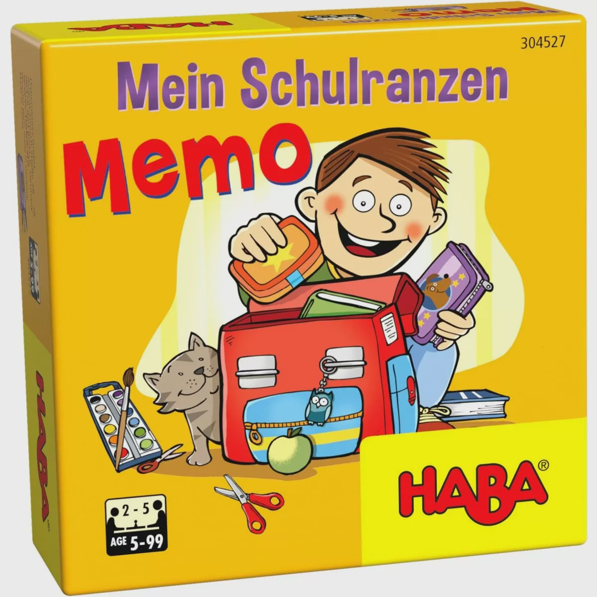 My Backpack Memory Game - Mein Schulranzen Memo - Good Games