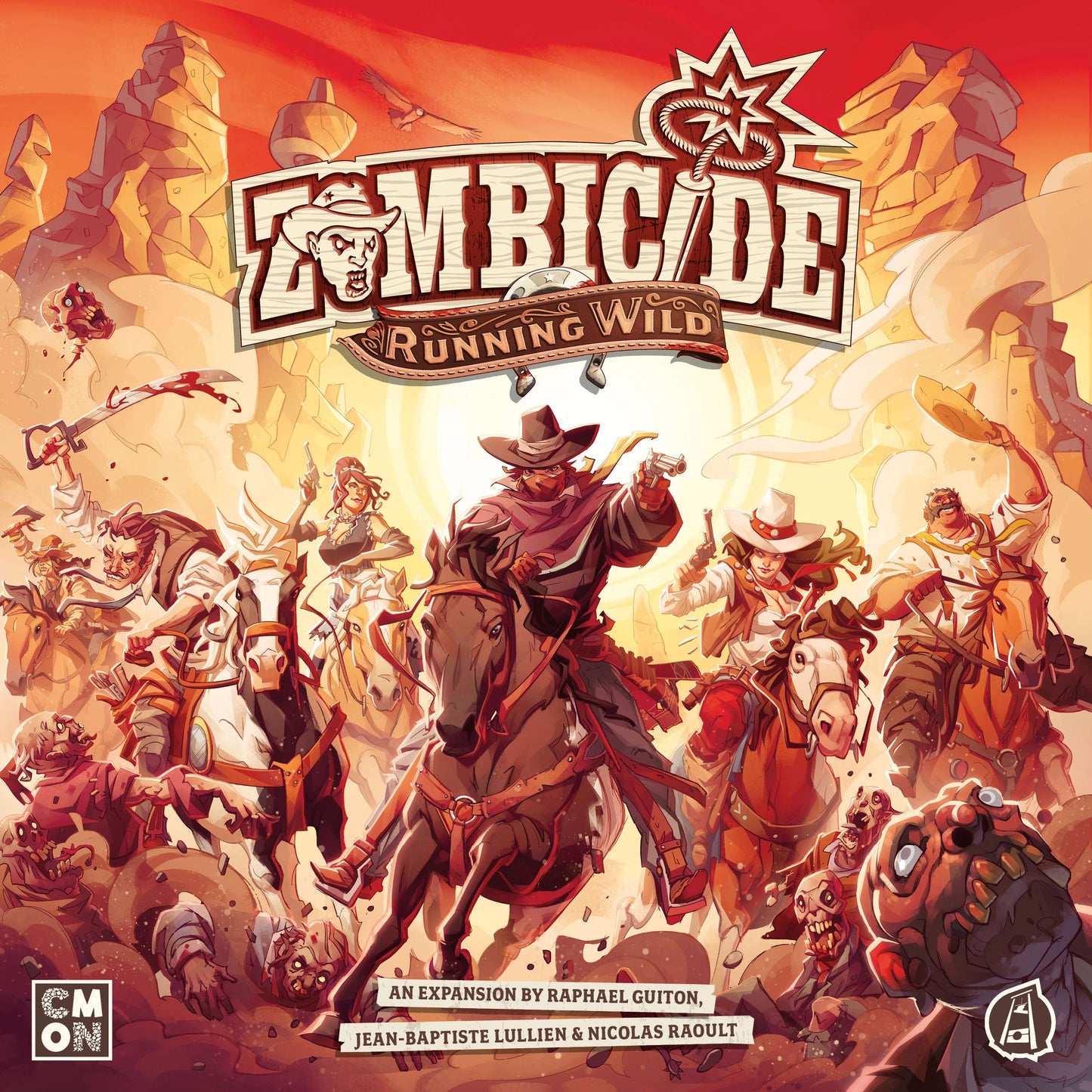 Zombicide Undead or Alive Running Wild - Good Games