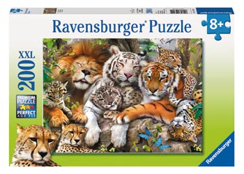 Ravensburger - Big Cat Nap - 200 Piece Jigsaw - Good Games