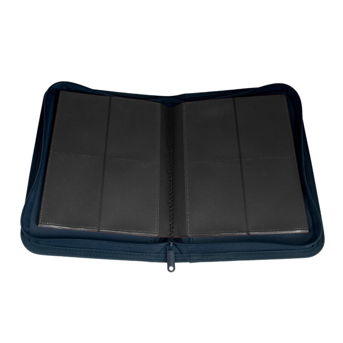 Collectors Series 4 Pocket Zip Trading Card Binder - Navy Blue