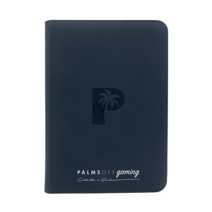 Collectors Series 9 Pocket Zip Trading Card Binder - NAVY - Good Games