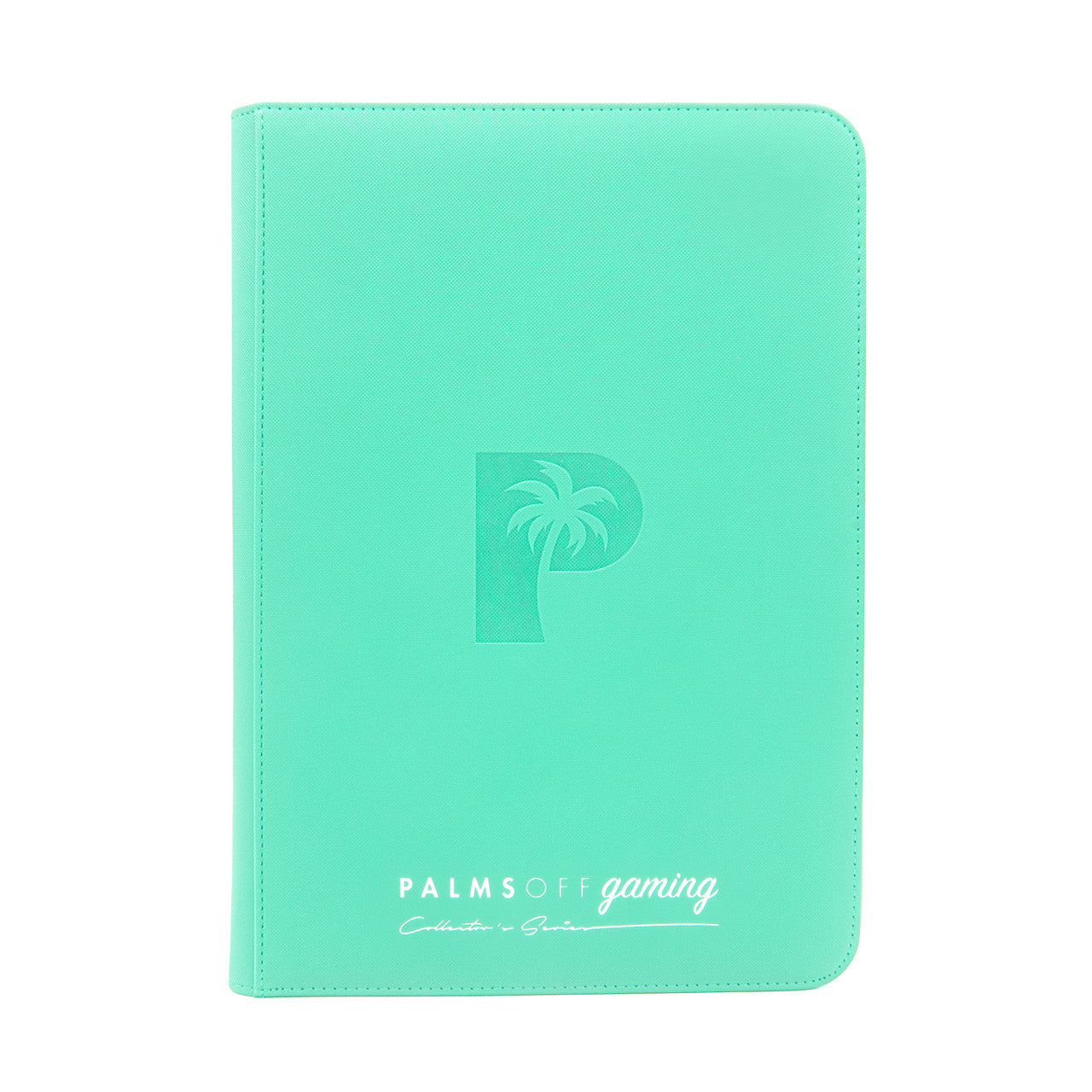 Palms Off Gaming 1st Ed Turquoise - Collectors Series 9 Pocket Zip Trading Binder - Good Games