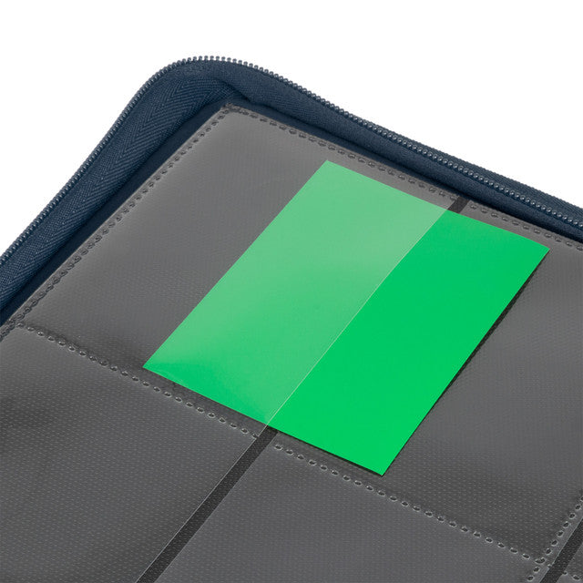 Collectors Series 4 Pocket Zip Trading Card Binder - Navy Blue