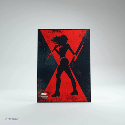 Gamegenic Marvel Champions Art Sleeves Black Widow - Good Games