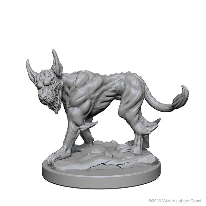 Dungeons & Dragons - Nolzurs Marvelous Unpainted Miniatures Blink Dogs - Good Games