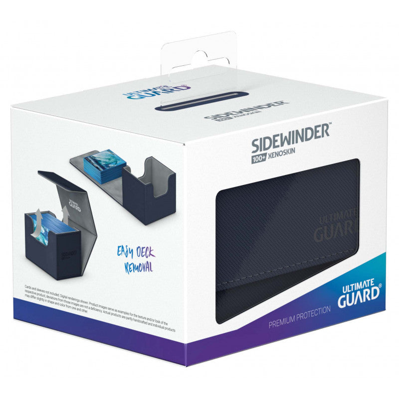 Ultimate Guard - Sidewinder 100+ Standard Size Xenoskin Blue - Good Games