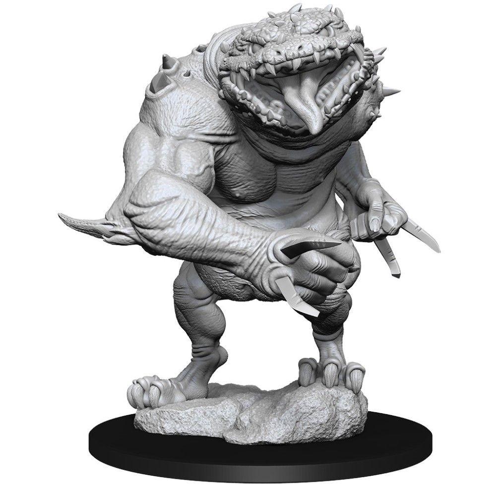 Dungeons & Dragons - Nolzurs Marvelous Unpainted Miniatures Blue Slaad - Good Games